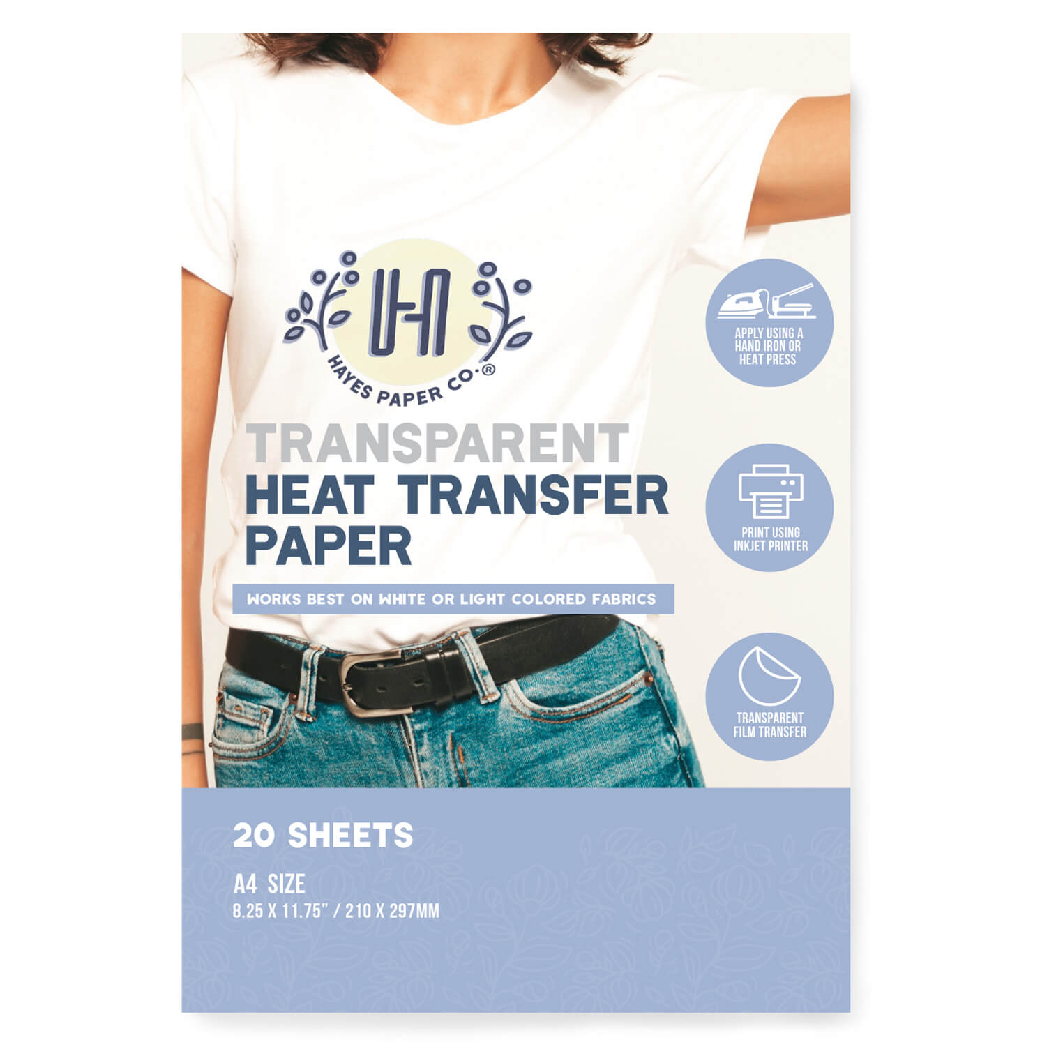 A4 size Inkjet Heat Transfer Paper