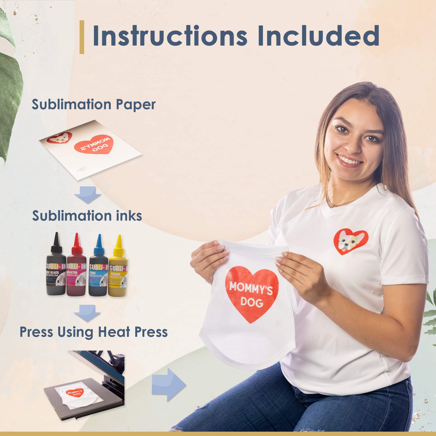 Sublimation Paper 11 x 17 Inches 100 Sheets 125gsm, Kuwait