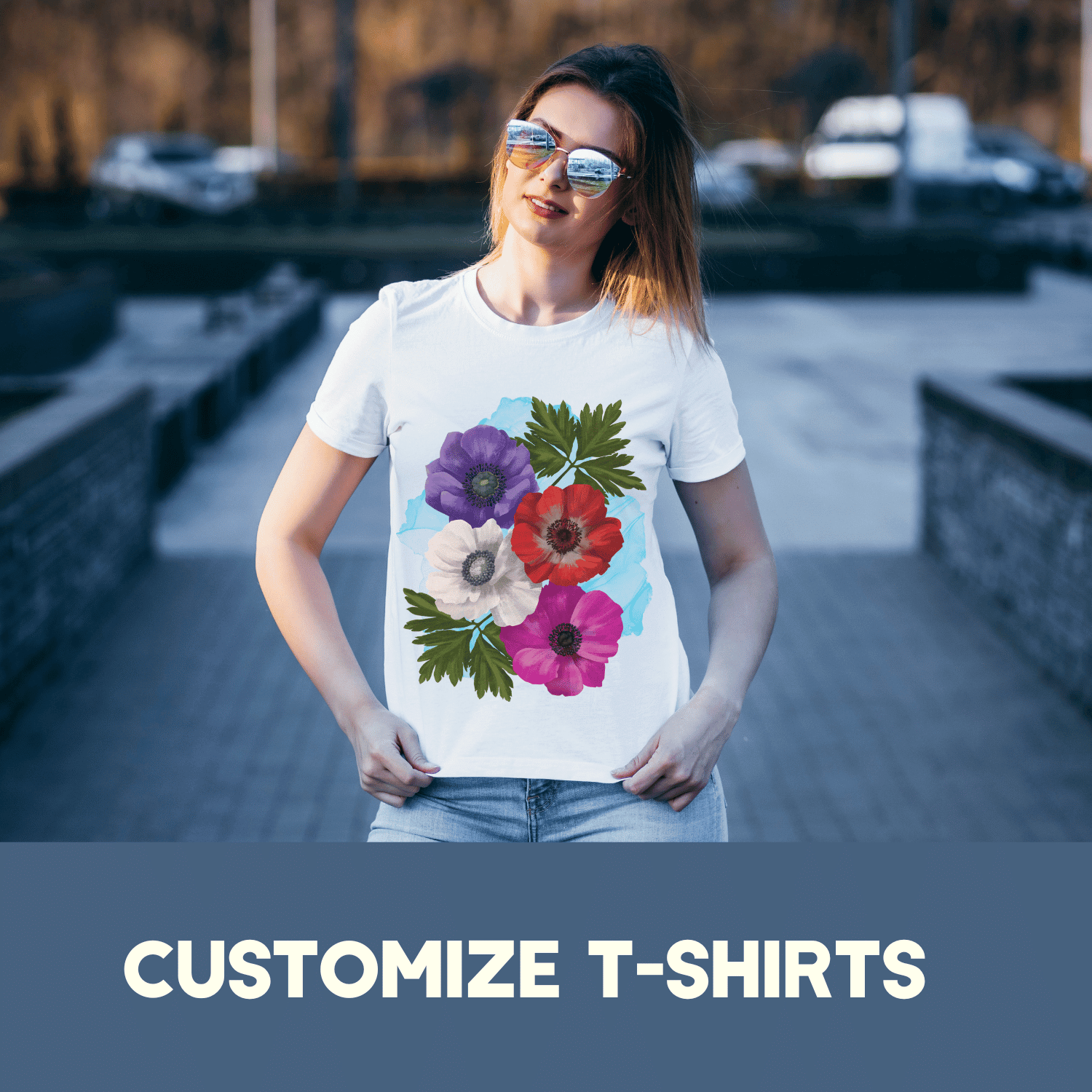 Sublimation T-Shirts, white polyester t-shirts, customize T-shirts